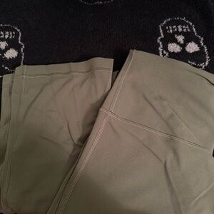 lululemon athletica Olive Boot Cut Pants 25 inch length